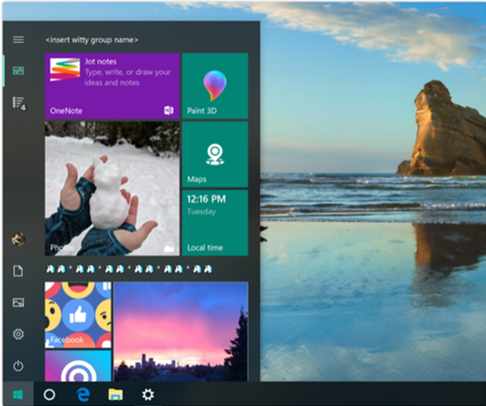 Crafting The Start Menu Windows Insider 