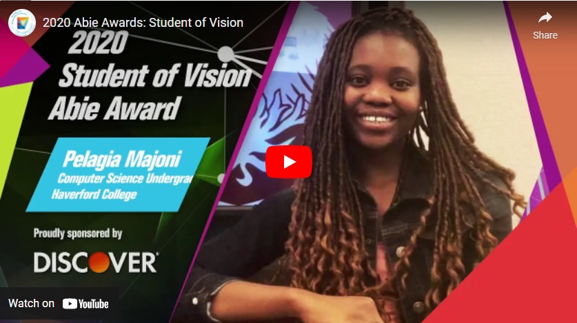 2020 Abie Awards: Student of Vision